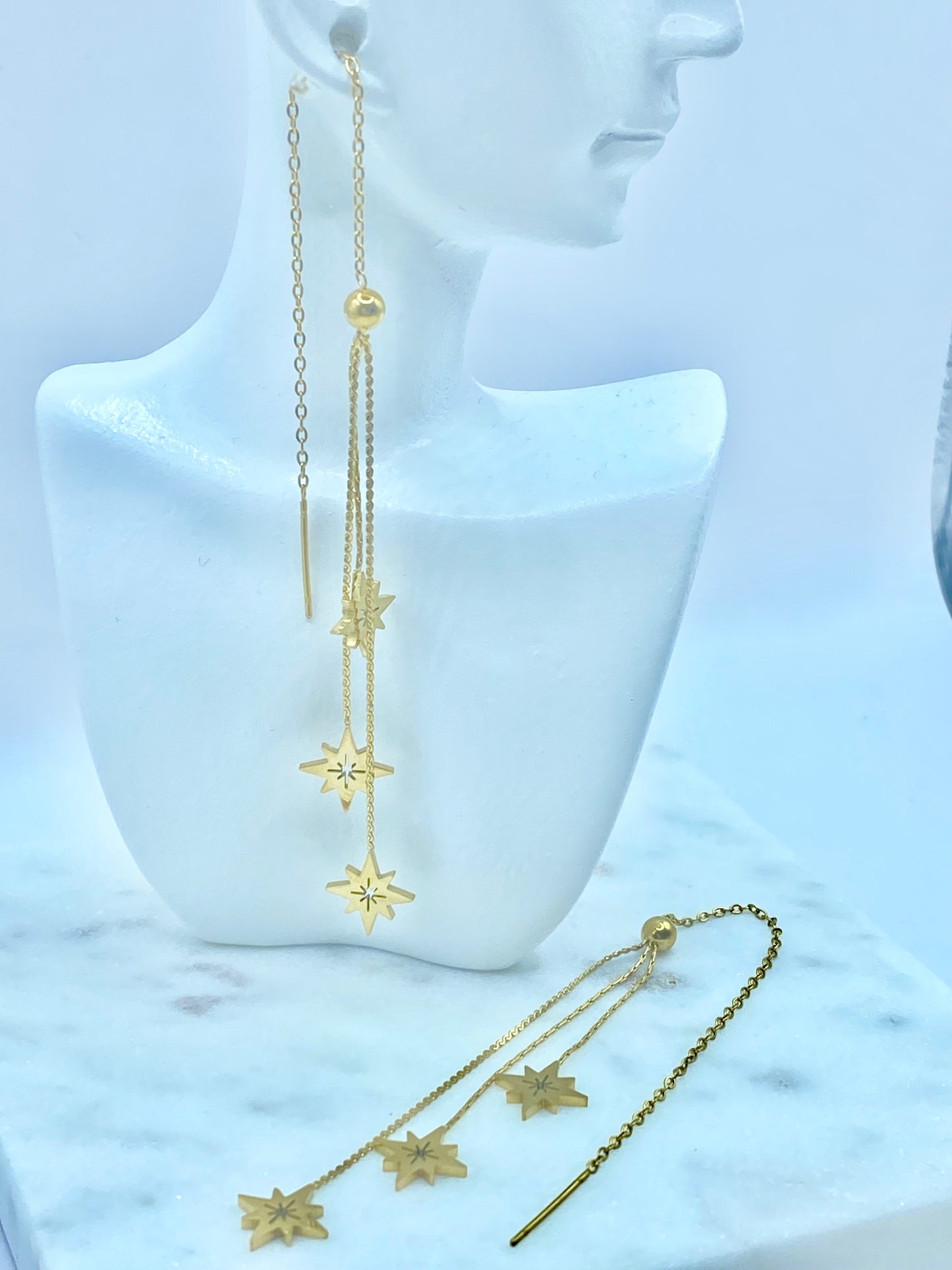 Boucles d’oreilles étoiles
