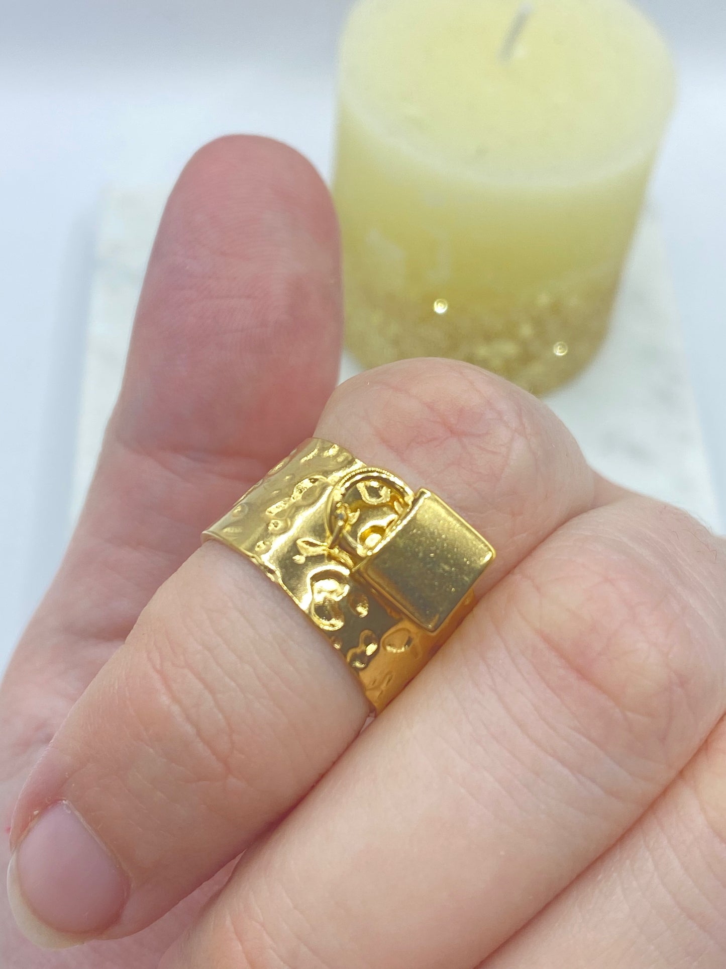 Bague Breloque cadenas