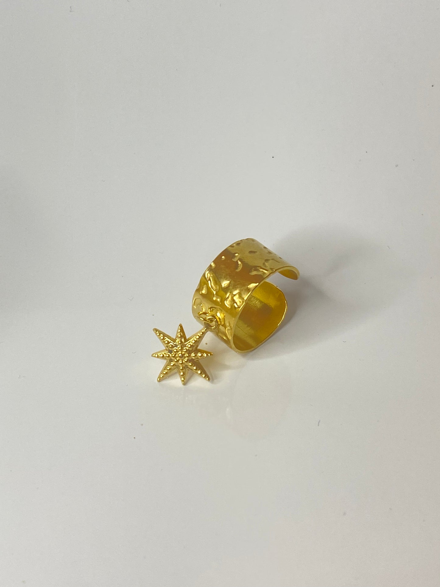Bague Ella , Breloque étoile ajustable
