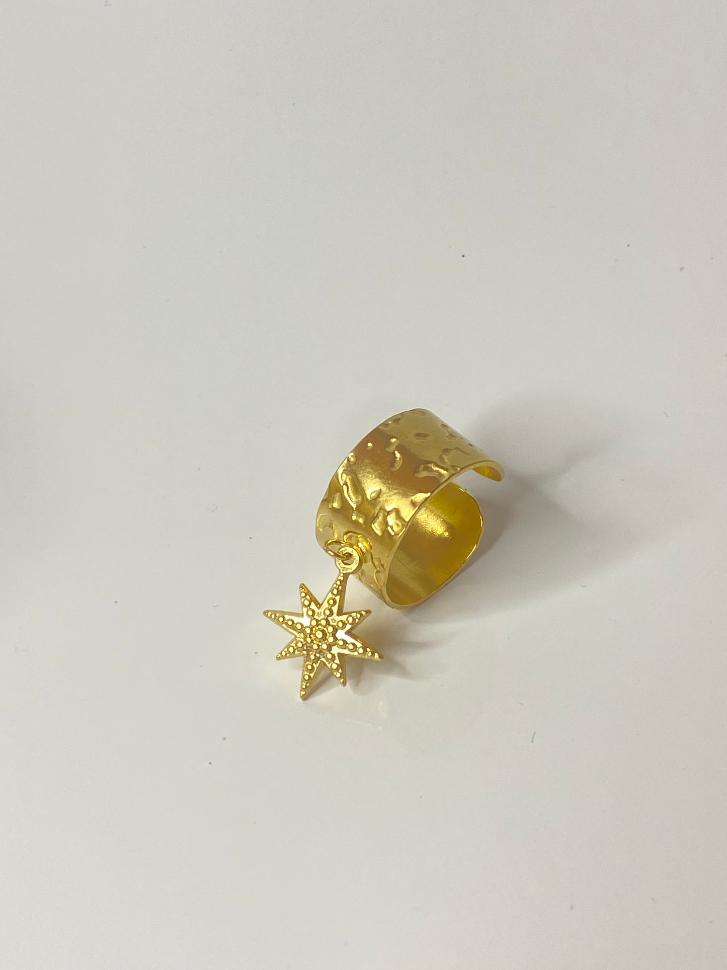 Bague Ella , Breloque étoile ajustable