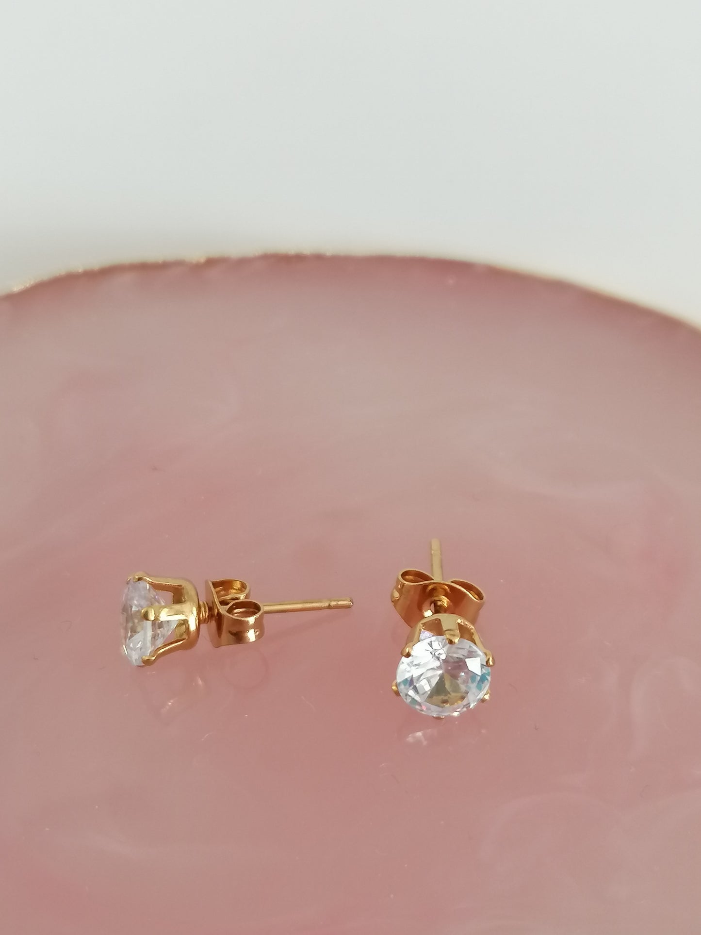 Boucle d'oreille cristal