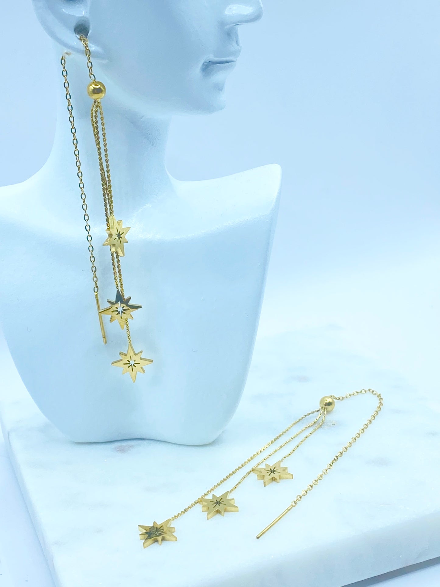 Boucles d’oreilles étoiles