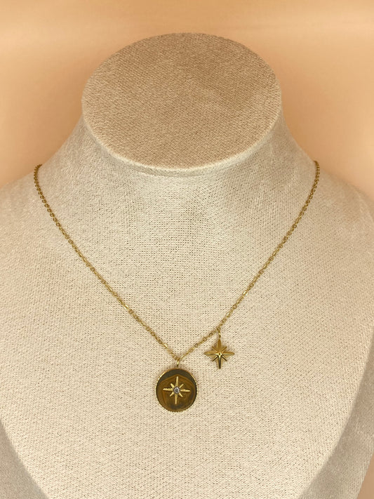 Collier étoile filante