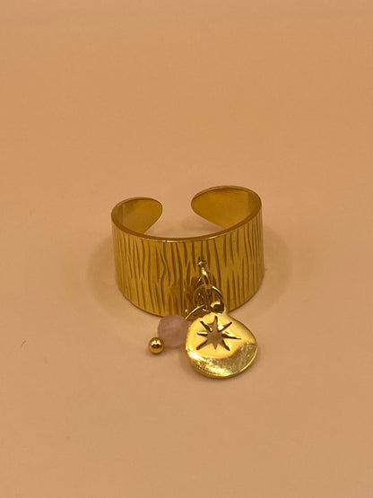 Bague Elene, Breloque ajustable